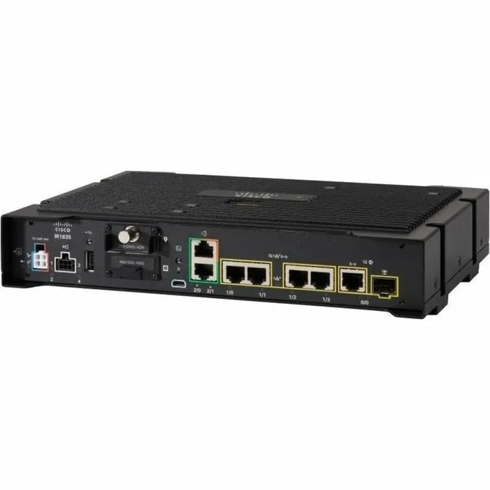 Cisco Catalyst IR1800 Router – 4 Ports – 1 WAN Port(s) – Management Port – 4 – 4 GB –