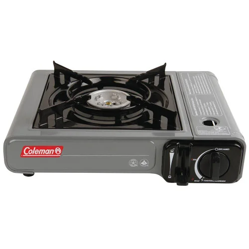 Coleman Table Top 1 Burner Butane Camping Stove – Grey