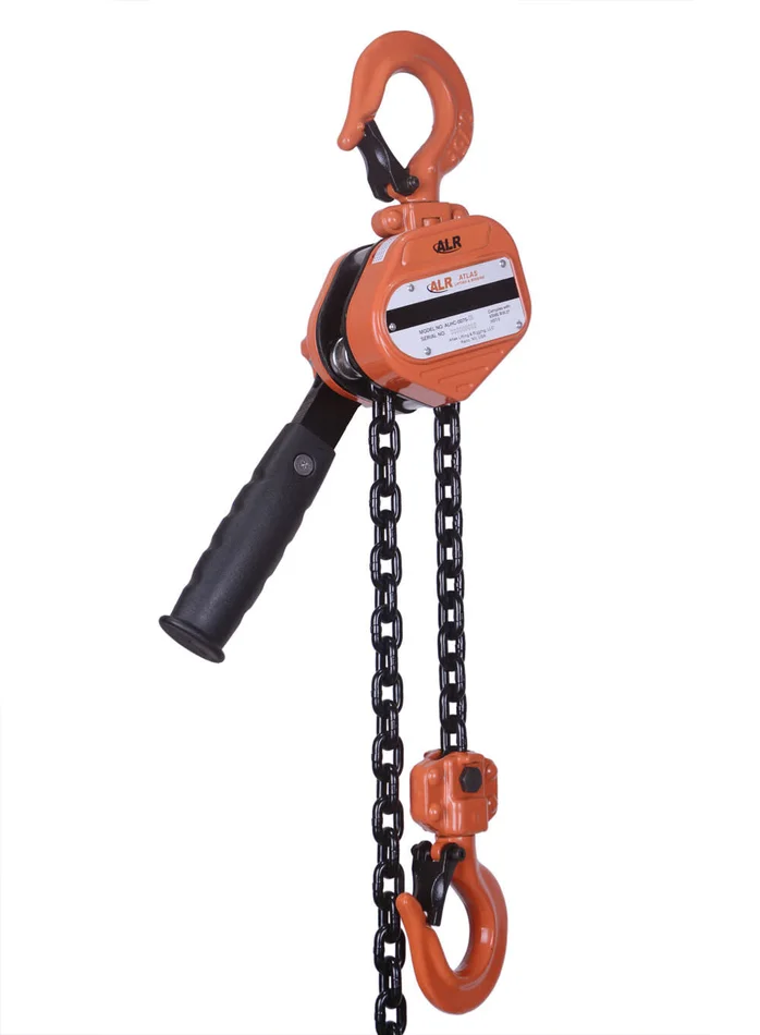 Compact Lever Hoist .25 Ton 550 lbs 5′ Chain ALHC-0025-05