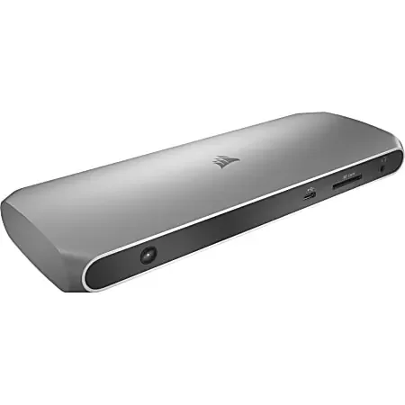 Corsair TBT100 Thunderbolt 3 Dock – for Notebook/Monitor – 85 W – USB Type C – USB Type-C – Network (RJ-45) – HDMI – Thunderbolt – Wired