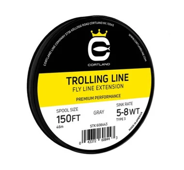 Cortland Level Trolling Line – Grey
