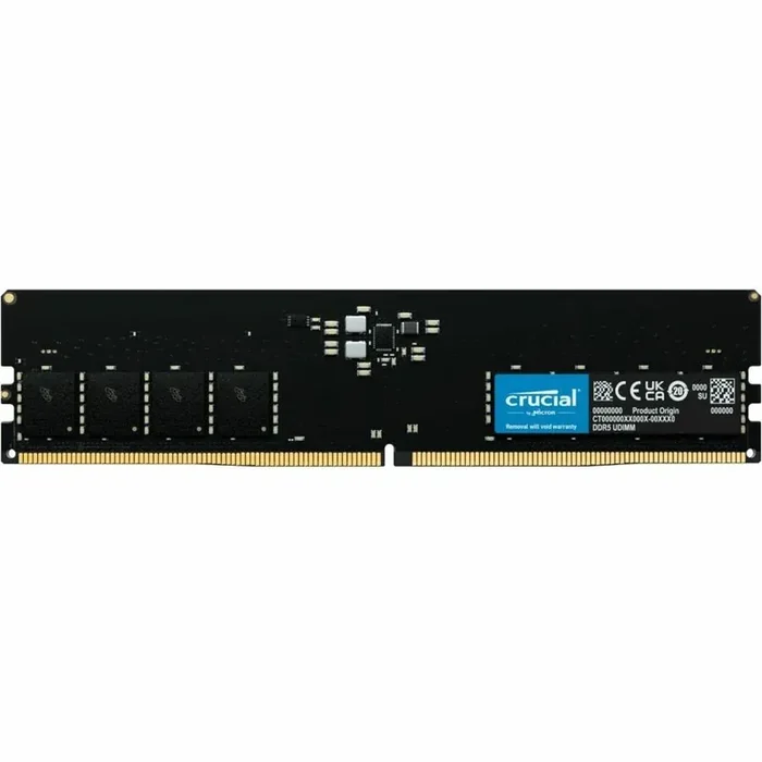 Crucial 32GB DDR5 SDRAM Memory Module – For Desktop PC, Motherboard – 32 GB (1 x 32GB) –
