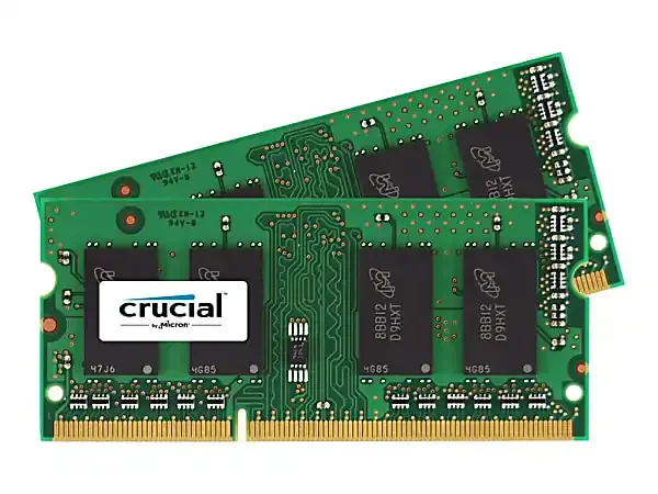 Crucial – DDR3L – kit – 8 GB 2 x 4 GB – SO-DIMM 204-pin – 1600 MHz / PC3-12800 – CL11 – 1.35 V – unbuffered – non-ECC