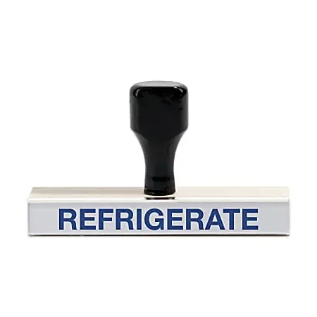 Custom Traditional Rubber Stamp, 2-7/8″ x 5″ Impression