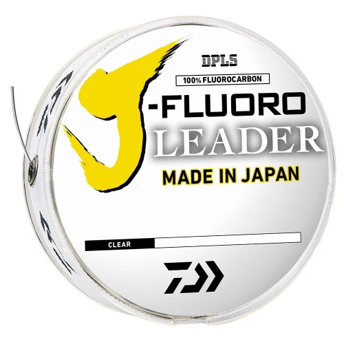 Daiwa JFL50-50 J-FLUORO Fluorocarbon Leader – 50lb – 50yds