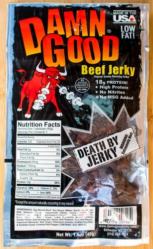 Damn Good Beef Jerky – 1.6oz – Death By Jerky