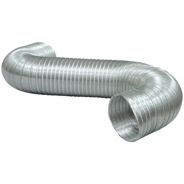 Deflecto A045/9 Semi-Rigid 4-In. Diameter x 5-Ft. Aluminum Duct