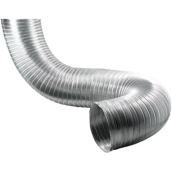 Deflecto A068/4 8-Ft. Semi-Rigid Flexible Aluminum Duct (6 In. Diameter)