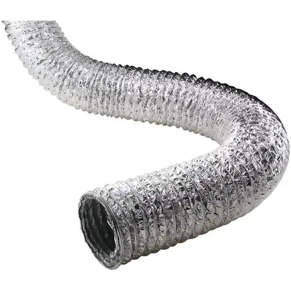 Deflecto F0450 Supurr-Flex 5-Ply 4-In. Aluminum Flexible Dryer Vent Transition