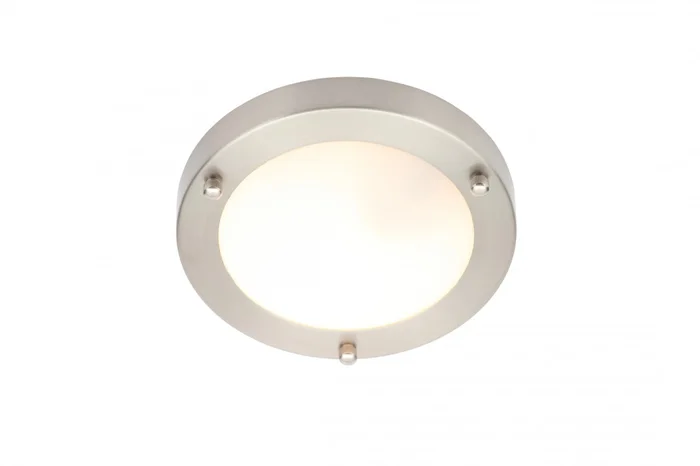 Delphi 1 X E14 Flush Light – Satin Nickel