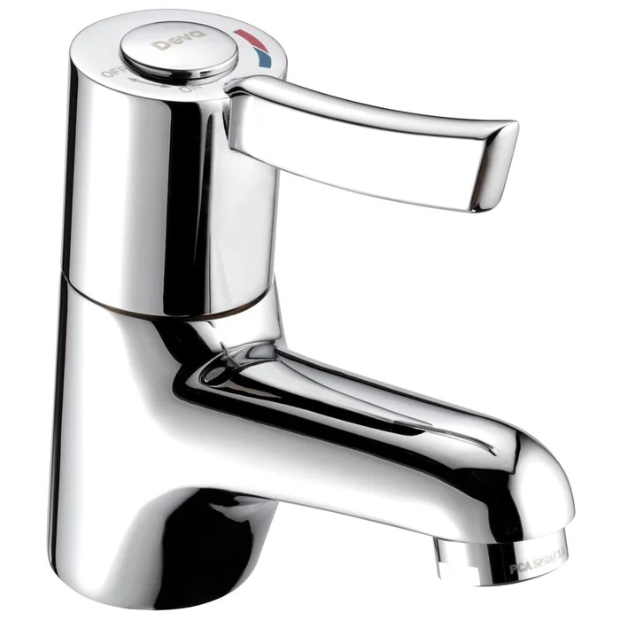 Deva Sequential Lever Action Chrome Mono Basin Mixer Tap SOL002B