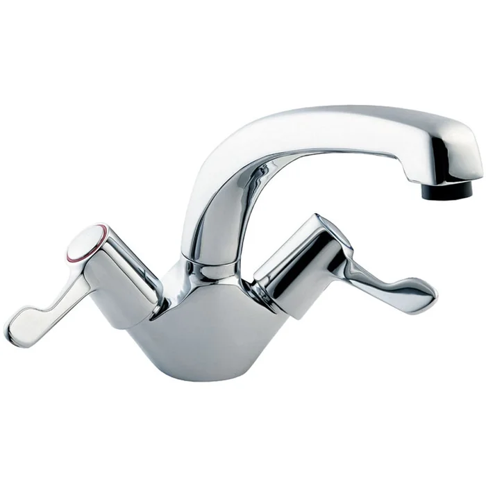 Deva Vitality Lever Action Chrome Mono Sink Mixer Tap VL104