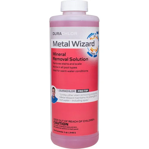 Durachlor Metal Wizard – 1 Quart | Advanced Pool Metal Stain Remover