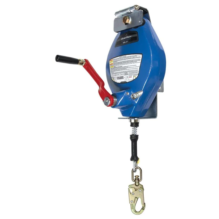 DuraTech 60′ Single Leg 3 Way SRL R with Steel Cable 7281