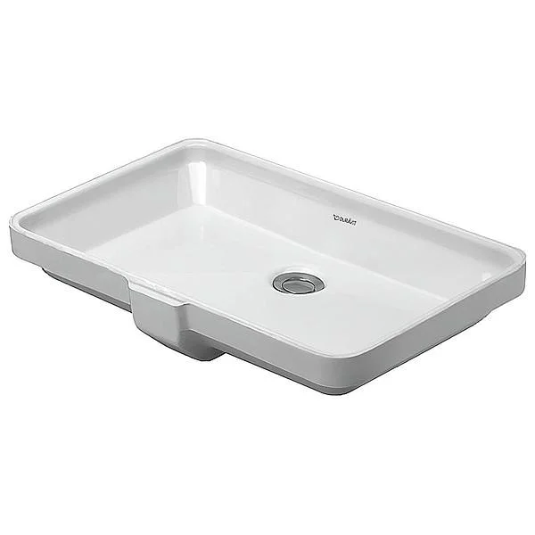 Duravit 2nd Floor 555 x 380mm No Tap Hole Undercounter Vanity Basin | 0316530000