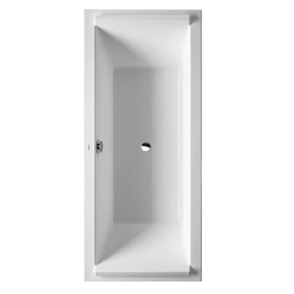 Duravit Starck 1800 x 900mm White Rectangular Bath With 2 Backrest Slope – 700339