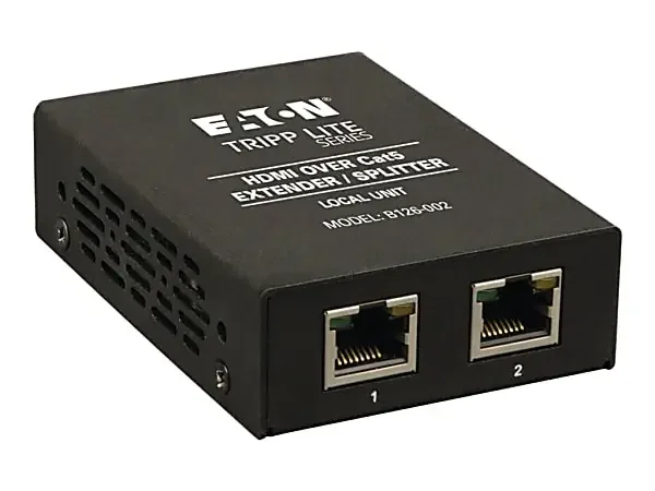 Eaton Tripp Lite Series 2-Port HDMI Over Cat5/Cat6 A/V Extender/Video Splitter 1080p 150‘ – Video/audio extender – B126002