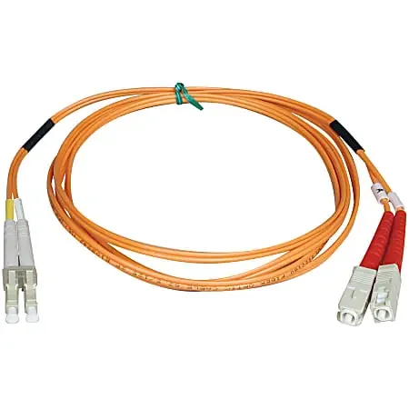 Eaton Tripp Lite Series Duplex Multimode 50/125 Fiber Patch Cable (LC/SC), 1M (3 ft.) – Patch cable – N51601M