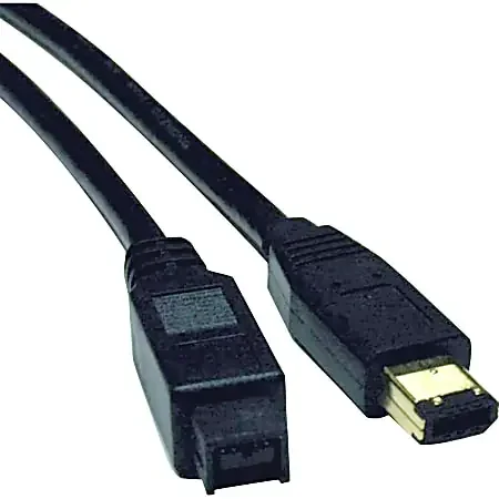 Eaton Tripp Lite Series FireWire 800 IEEE 1394b Hi-speed Cable (9pin/6pin M/M) 10 ft. (3.05 m) – IEEE 1394 cable – F017010