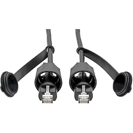 Eaton Tripp Lite Series Industrial Cat5e/Cat6 STP Ethernet Cable – RJ45 M/M, CMX Outdoor, IP68, 26 AWG, TAA, 16 ft. (4.88 m) – N206PC16IND