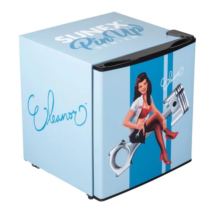 Eleanor 1.7CuFt Shop Fridge – Pin Up Series SUN17ELEANOR