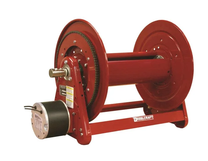 Electric Motor Driven Hose Reel 1/2in x 325′ 1000 PSI without Hose EA32118 L12D