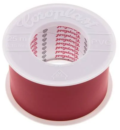 Electrical Insulation Tape VDE-tested 50mm/25m Red