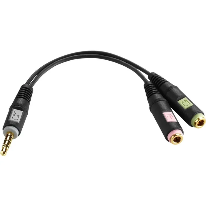 EPOS Combo Audio Adaptor – PC Xbox One and PS4 – Mini-phone Audio Cable for Gaming Compute