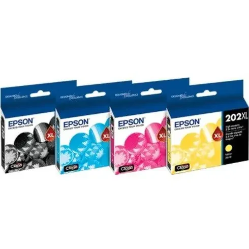 Epson Claria 202XL Original High Yield Inkjet Ink Cartridge – Cyan Pack