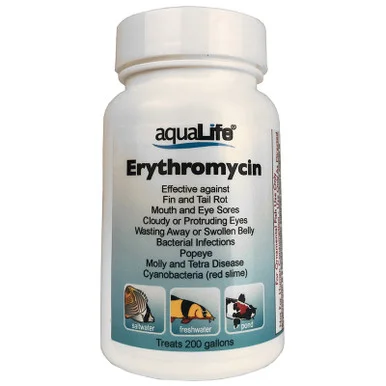 Erythromycin – Treats 200 Gallons