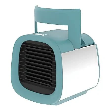 Evapolar evaCHILL Personal Evaporative Air Cooler And Humidifier, 6-13/16”H x 6-3/4”W x 6-3/4”D, Ocean Blue
