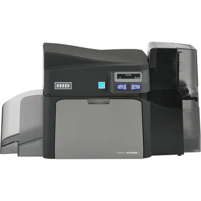 Fargo DTC4250e Desktop Dye Sublimation/Thermal Transfer Printer – Color – Card Print – Ethernet – USB 052110