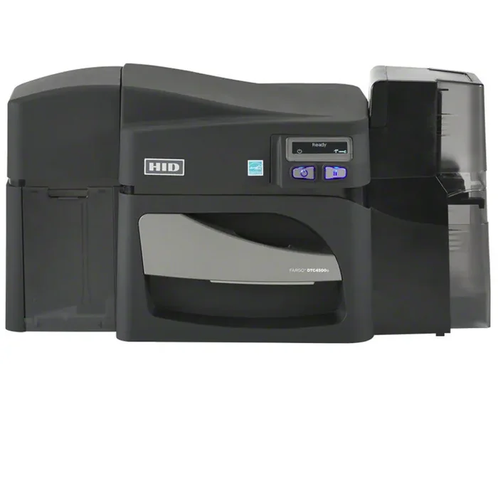 Fargo DTC4500E Single Sided Desktop Dye Sublimation/Thermal Transfer Printer – Colour – Card Print – Ethernet – USB