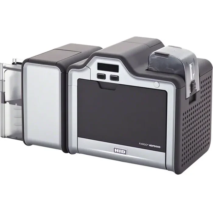 Fargo HDP5000 Double Sided Desktop Dye Sublimation/Thermal Transfer Printer – Colour – Card Print – Ethernet – USB