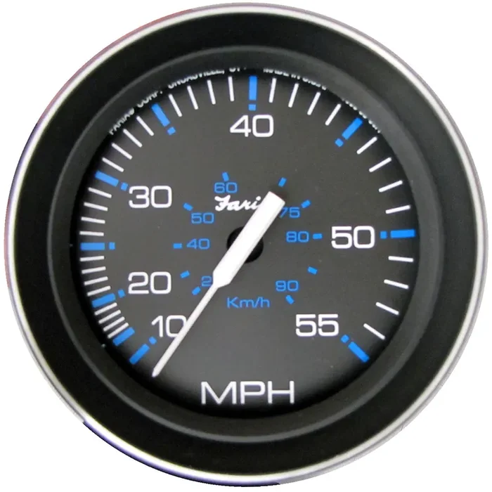 Faria Coral 4″ Speedometer (55 MPH) (Pitot)