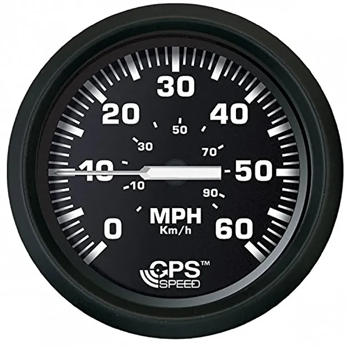Faria Euro Black 4″ Speedometer 60MPH (GPS)