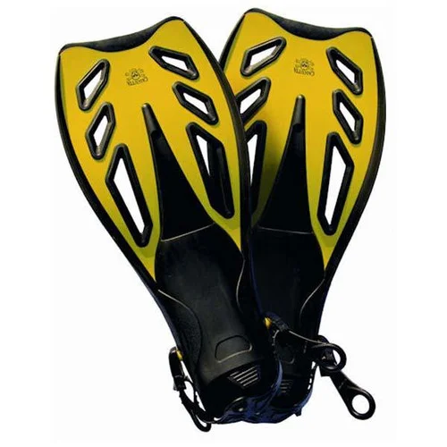 Flex Blade Yellow & Black Fins By Calcutta