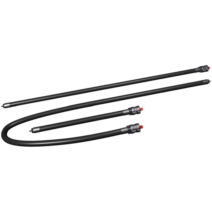 Flexible Concrete Vibrator Shaft Assembly 7′ with QD Coupler FS 07 OZ