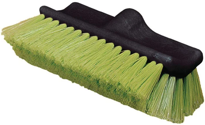 Flo-Thru Dual Surface Wash Brush with Nylex Bristles 10in – Green 36129775