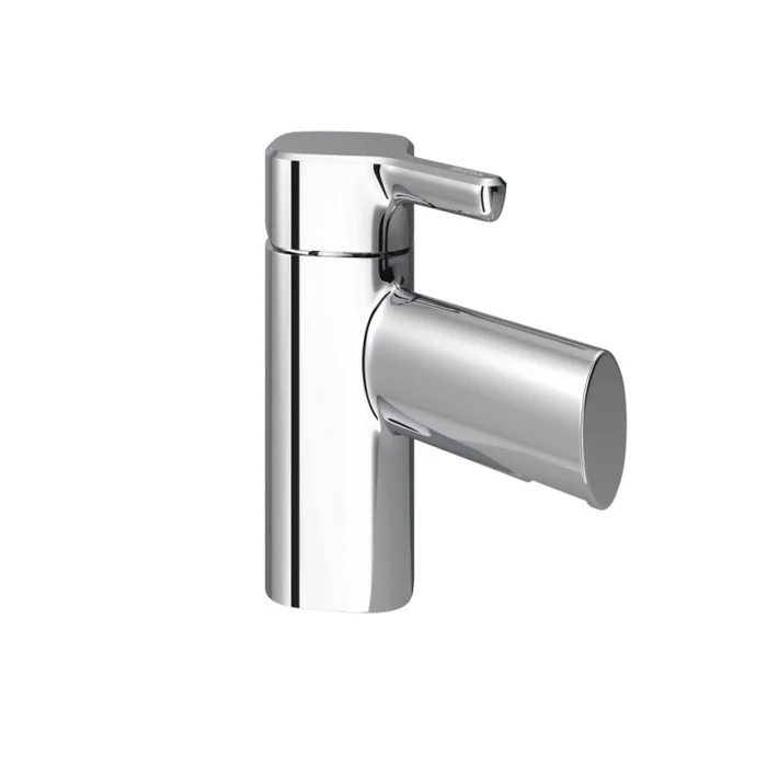 Flute 1 Hole Bath Filler Chrome