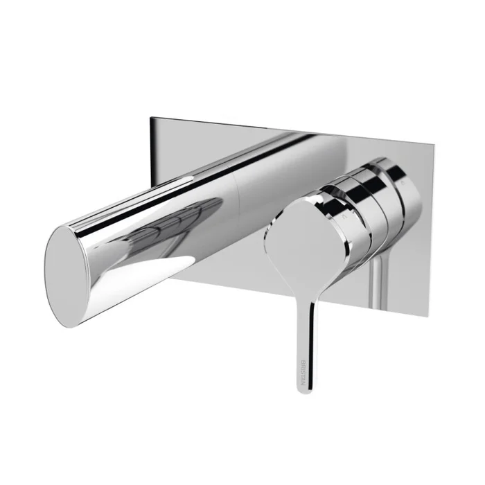 Flute Wall Mounted Bath Filler Chrome