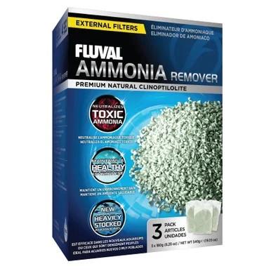 Fluval Ammonia Remover 540g. / 3 x 180 gr.