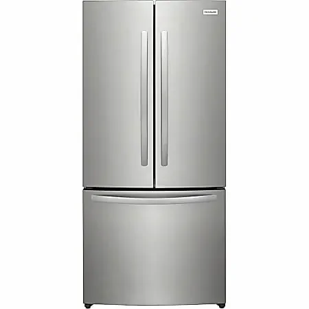 Frigidaire 17.6 Cu. Ft. Counter-Depth French Door Refrigerator – 17.60 ft³ – French Door Bottom Freezer – FRFG1723AV