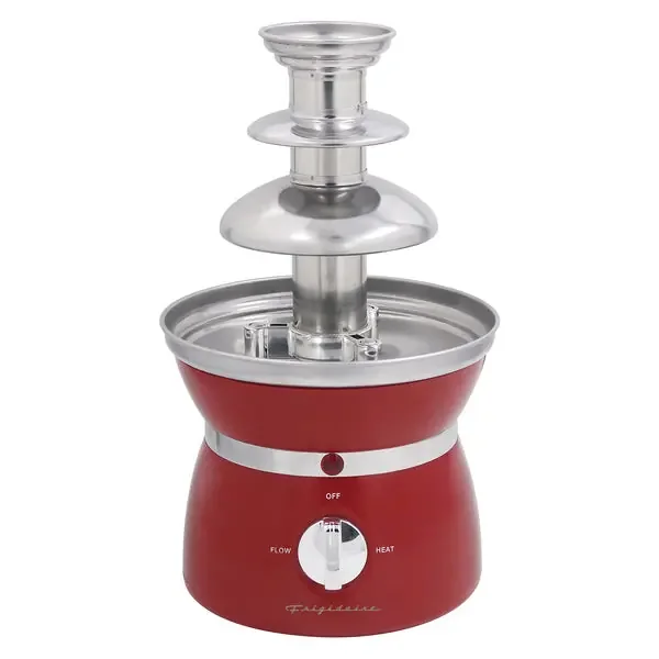 Frigidaire ECF150-RED 40-Watt Retro Chocolate Fountain, Red