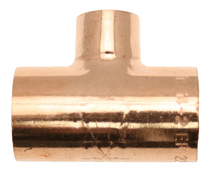 FUSION End Feed Reducing Tee Branch 22mm x 22mm x 15mm