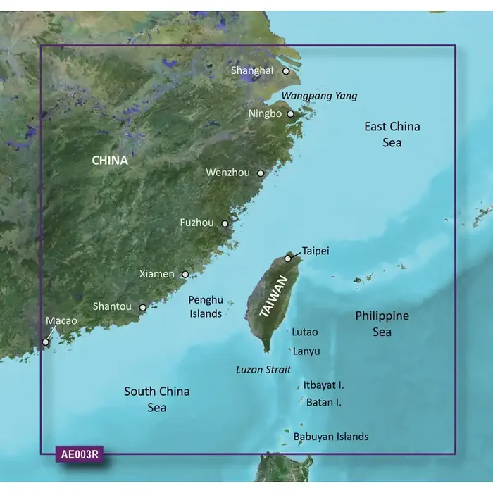 Garmin BlueChart® g3 HD – HXAE003R – Taiwan – microSD™/SD™