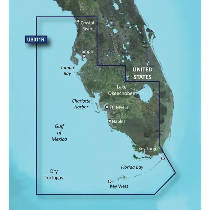 Garmin BlueChart® g3 Vision® HD – VUS011R – Southwest Florida – microSD™/SD™