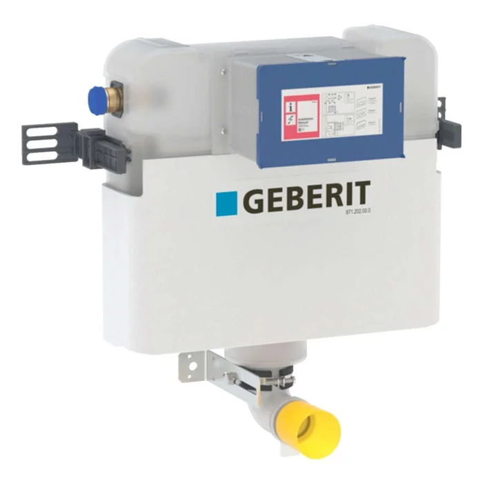 Geberit Kappa Contemporary UP200 Dual Flush Concealed Cistern – White