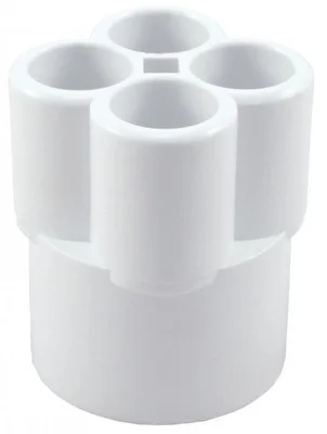 Generic Manifold, 1-1/2″Slip x 1/2″Slip, 4 Port | 21060-000-000