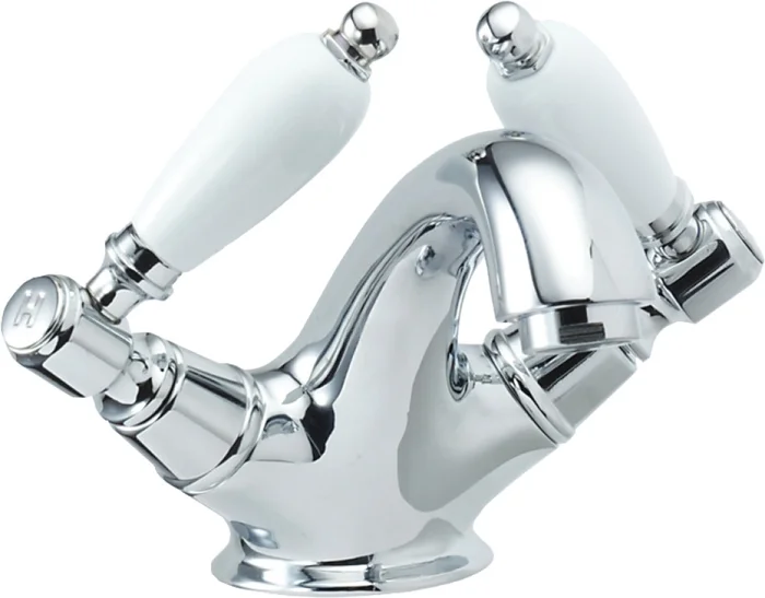 Georgian Mono Basin Mixer With Pop Up Waste
